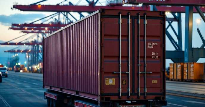 Container Dry 40: Versatilidade e Economia em Transporte