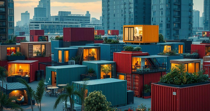 Containers Modulares: Versatilidade e Sustentabilidade