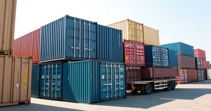 Aluguel de container é a solução ideal para suas necessidades de armazenamento e transporte