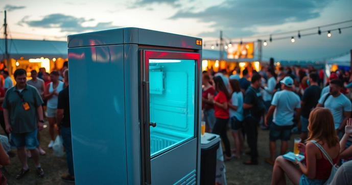 Aluguel de container frigorífico para eventos e comércio
