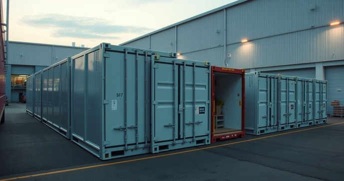 Container Câmera Fria Aluguel para Armazenagem Segura