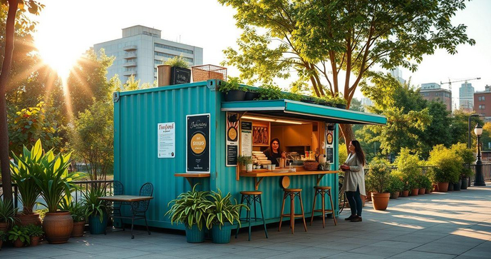 Container lanchonete preço: descubra quanto investir na sua nova empreitada gastronômica