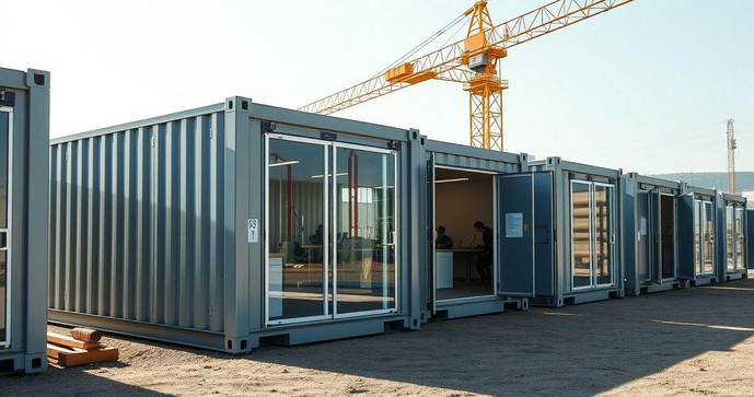 Locação de container escritório: opções flexíveis e funcionais