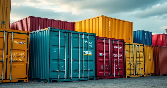 Containers para alugar: estrutura rápida para obras e eventos