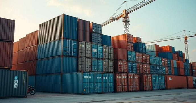 Como a Locação de Container para Obra Pode Otimizar Seu Projeto