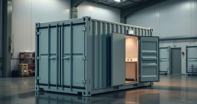 Container câmara fria aluguel para armazenamento seguro