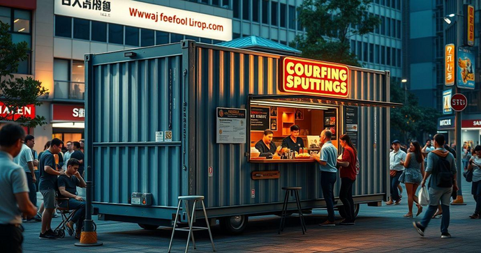 Container Lanchonete Conforto