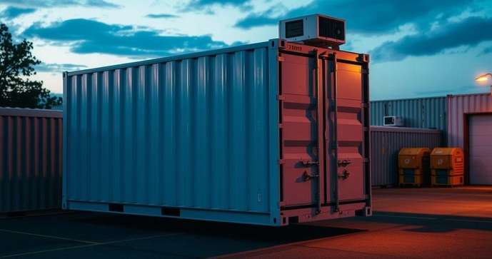 Container Reefer 20: Refrigeração Confiável para Cargas Perecíveis