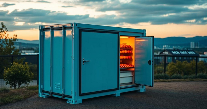 Locação de Container Refrigerado para Armazenagem Segura e Eficiente